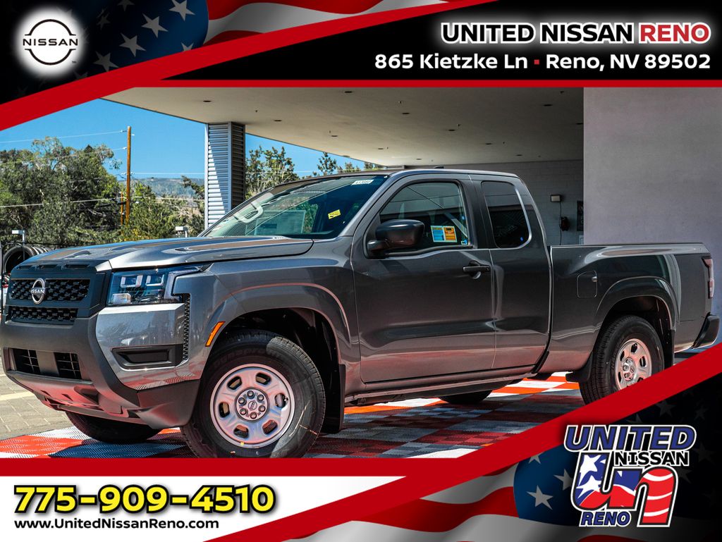 Gray (Gun Metallic) 2026 Nissan Frontier Pickup Truck 4X2 9-Speed Automatic Overdrive