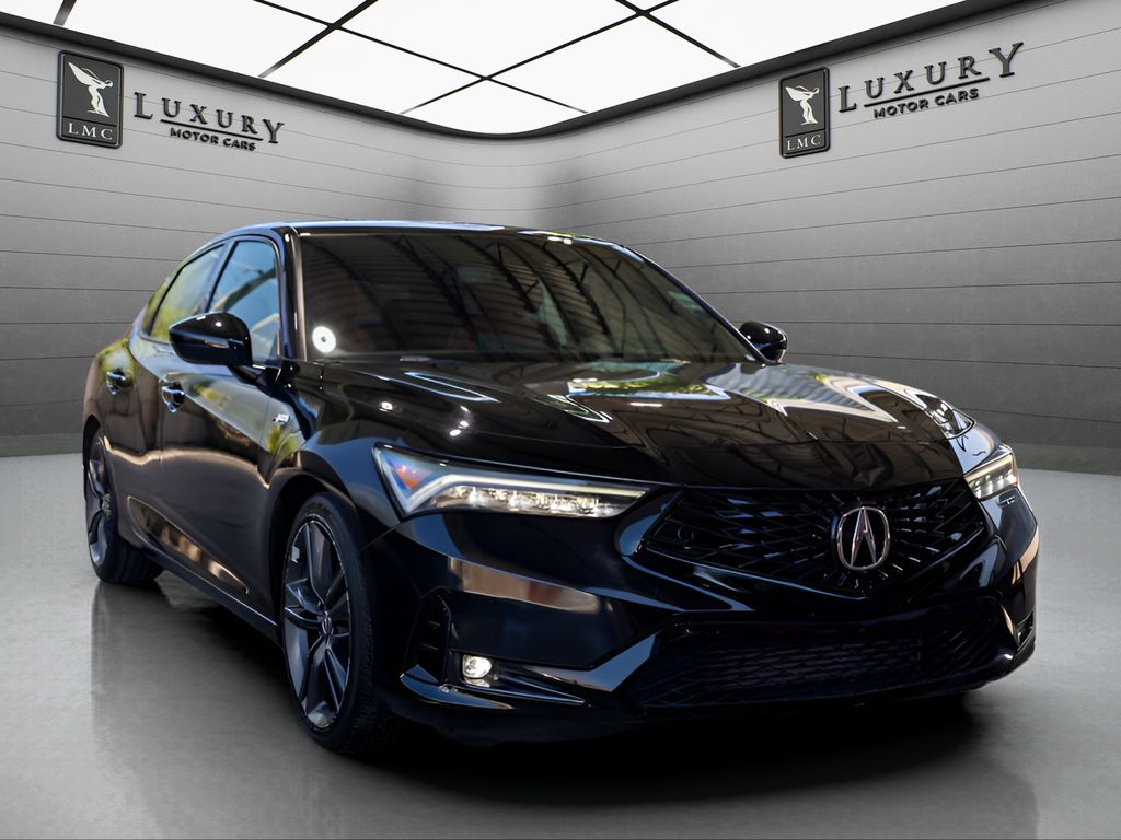 Majestic Black Pearl 2024 Acura Integra Hatchback Front-Wheel Drive Continuously Variable Transmission