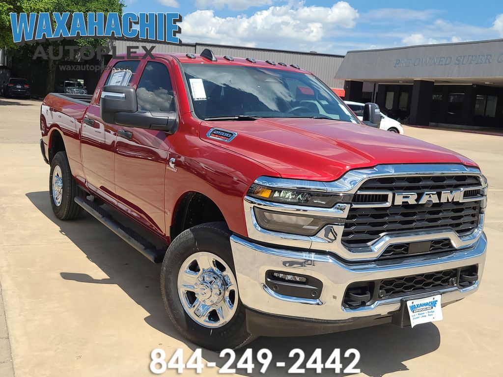 Molten Red Pearlcoat 2026 RAM 2500 Tradesman Crew Cab 4WD Pickup Truck Four-Wheel Drive 8-Speed Automatic