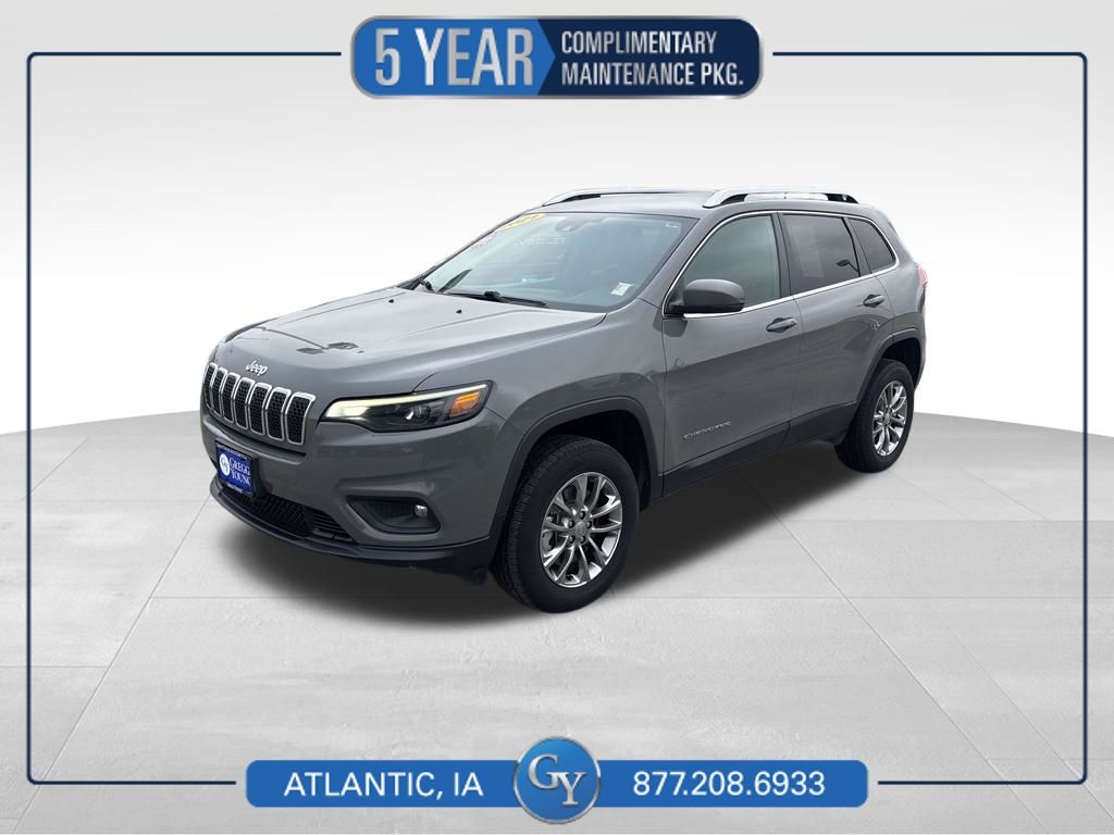 Sting-Gray Clearcoat 2021 Jeep Cherokee Latitude Lux 4WD SUV / Crossover Four-Wheel Drive 9-Speed Automatic