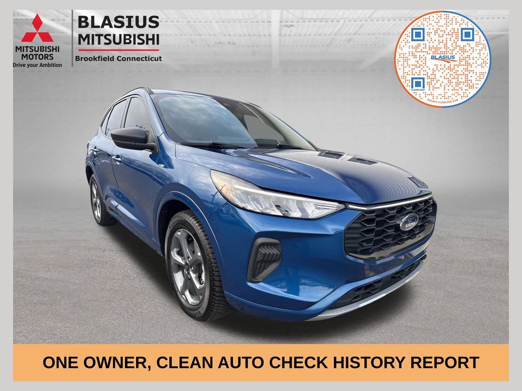 Blue Metallic 2023 Ford Escape SUV / Crossover All-Wheel Drive 8-Speed Automatic