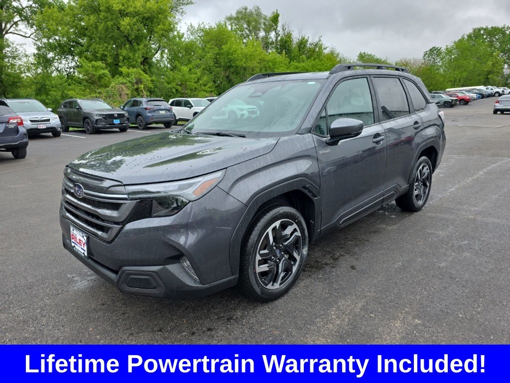 Magnetite Gray Metallic 2026 Subaru Forester Hybrid Limited AWD SUV / Crossover All-Wheel Drive Continuously Variable Transmission