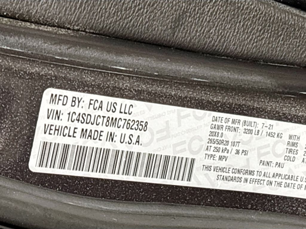 2021 Dodge Durango R/T