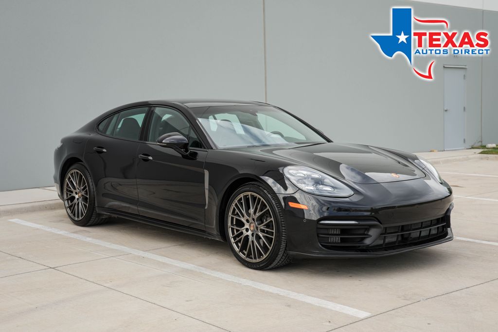 Black 2022 Porsche Panamera Platinum Edition RWD Sedan Rear-Wheel Drive 8-Speed Dual Clutch