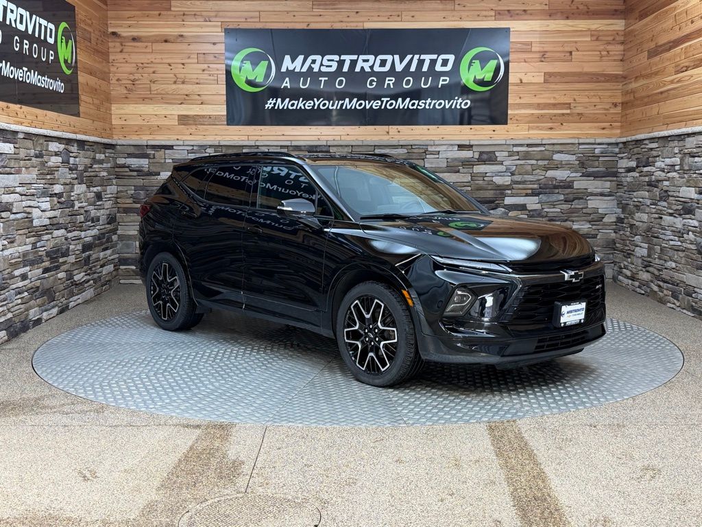 Black 2024 Chevrolet Blazer RS AWD SUV / Crossover All-Wheel Drive 9-Speed Automatic Overdrive