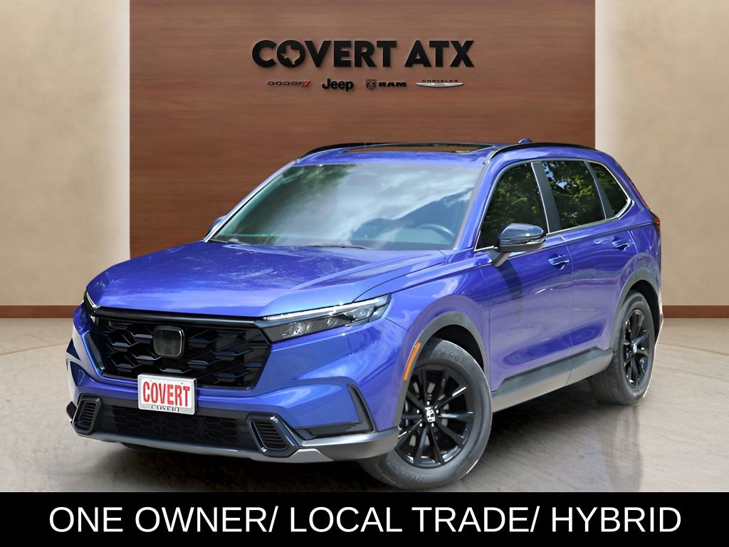 Still Night Pearl 2023 Honda CR-V Hybrid SUV / Crossover Front-Wheel Drive Continuously Variable Transmission