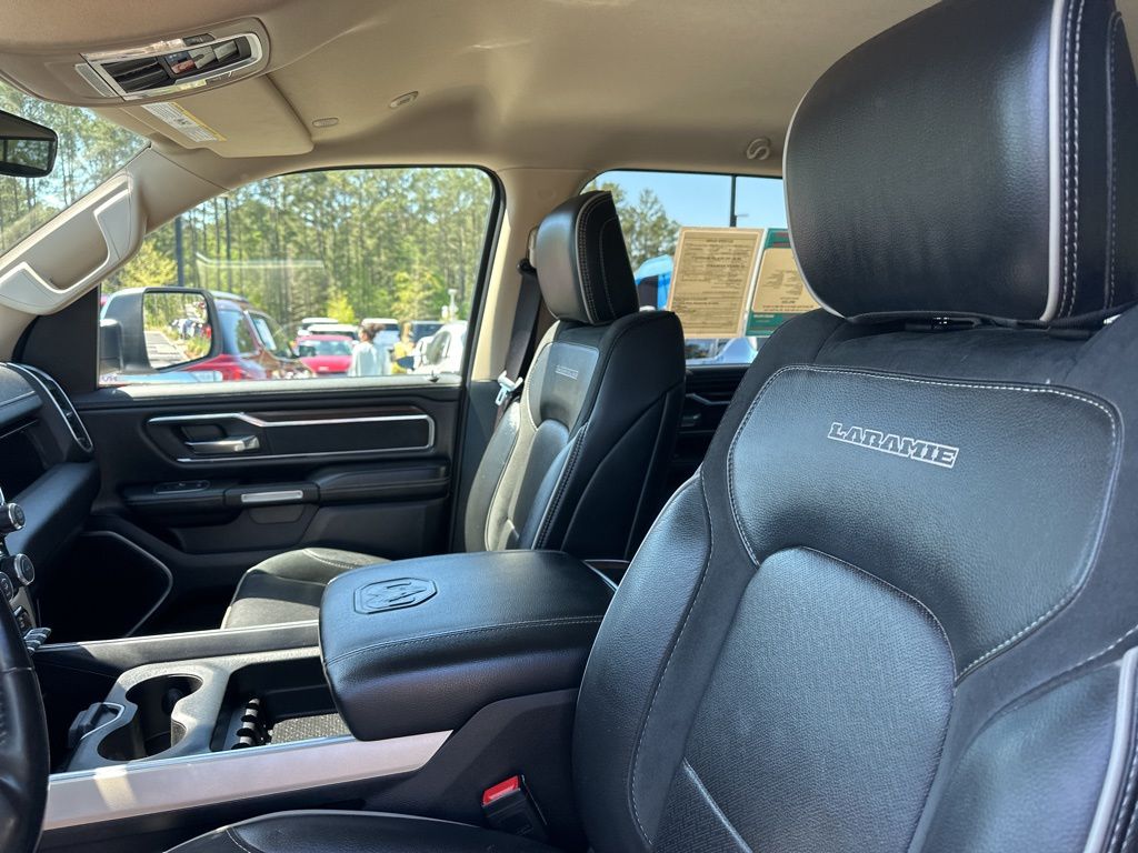 2021 Bright White Clearcoat Ram 1500 Laramie 4X4 Truck
