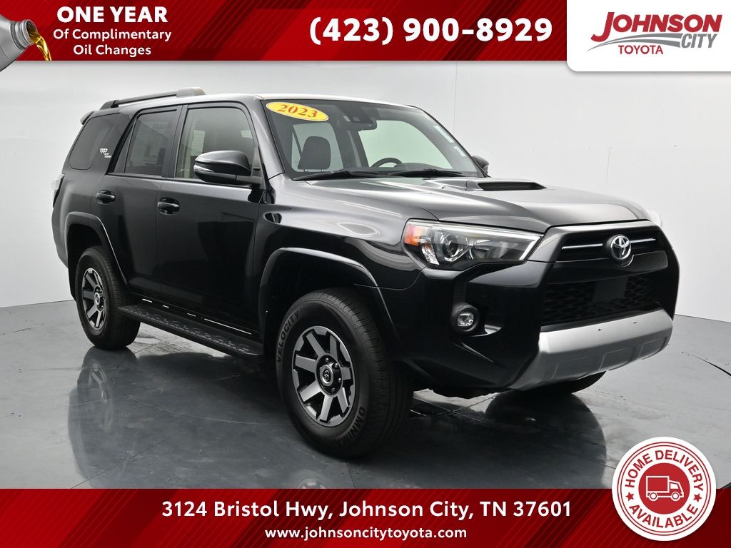 Midnight Black Metallic 2023 Toyota 4Runner SUV / Crossover Four-Wheel Drive 5-Speed Automatic