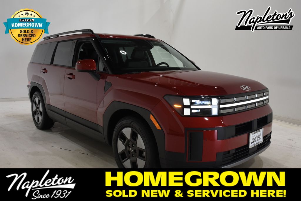 Ultimate Red 2025 Hyundai Santa Fe Hybrid SUV / Crossover All-Wheel Drive 6-Speed Automatic