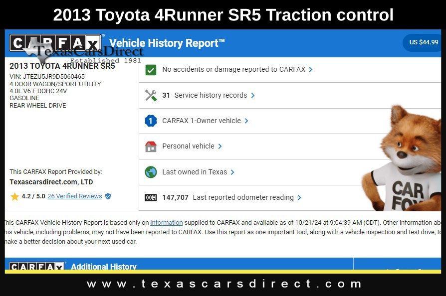 2013 Toyota 4Runner SR5 11