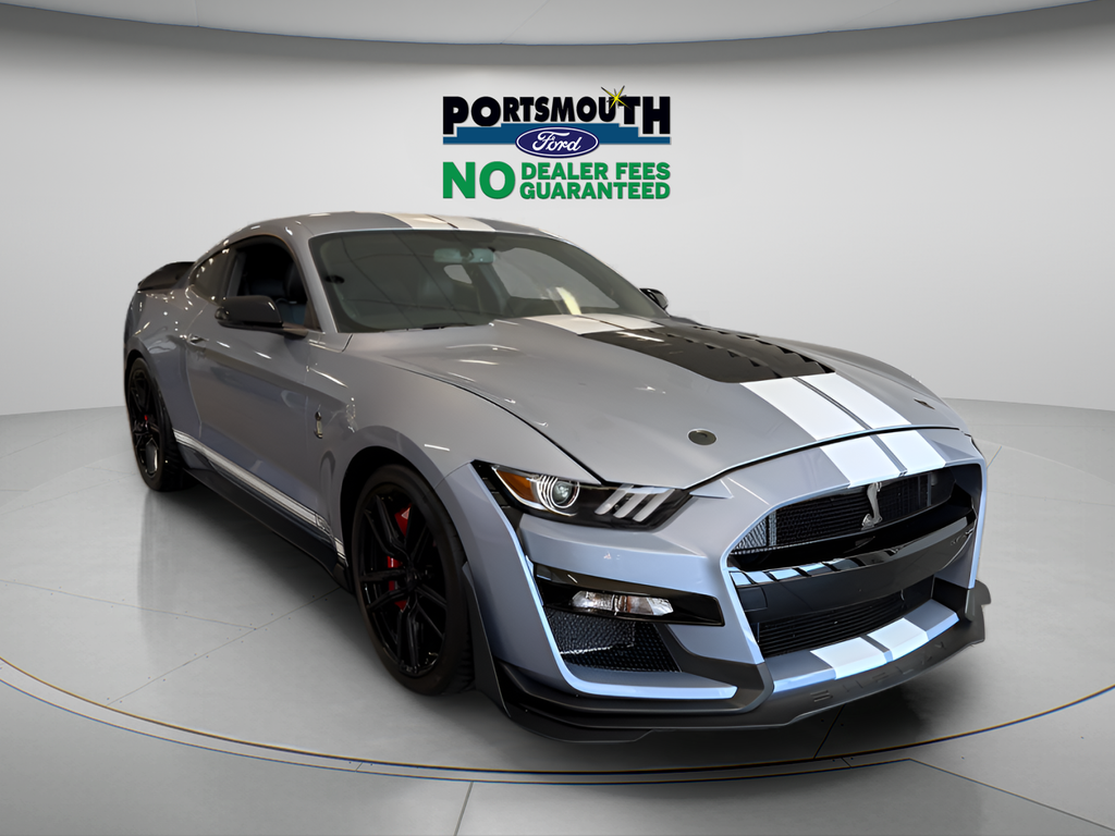Blue Metallic 2022 Ford Mustang Shelby GT500 Coupe Rear-Wheel Drive 7-Speed Automatic