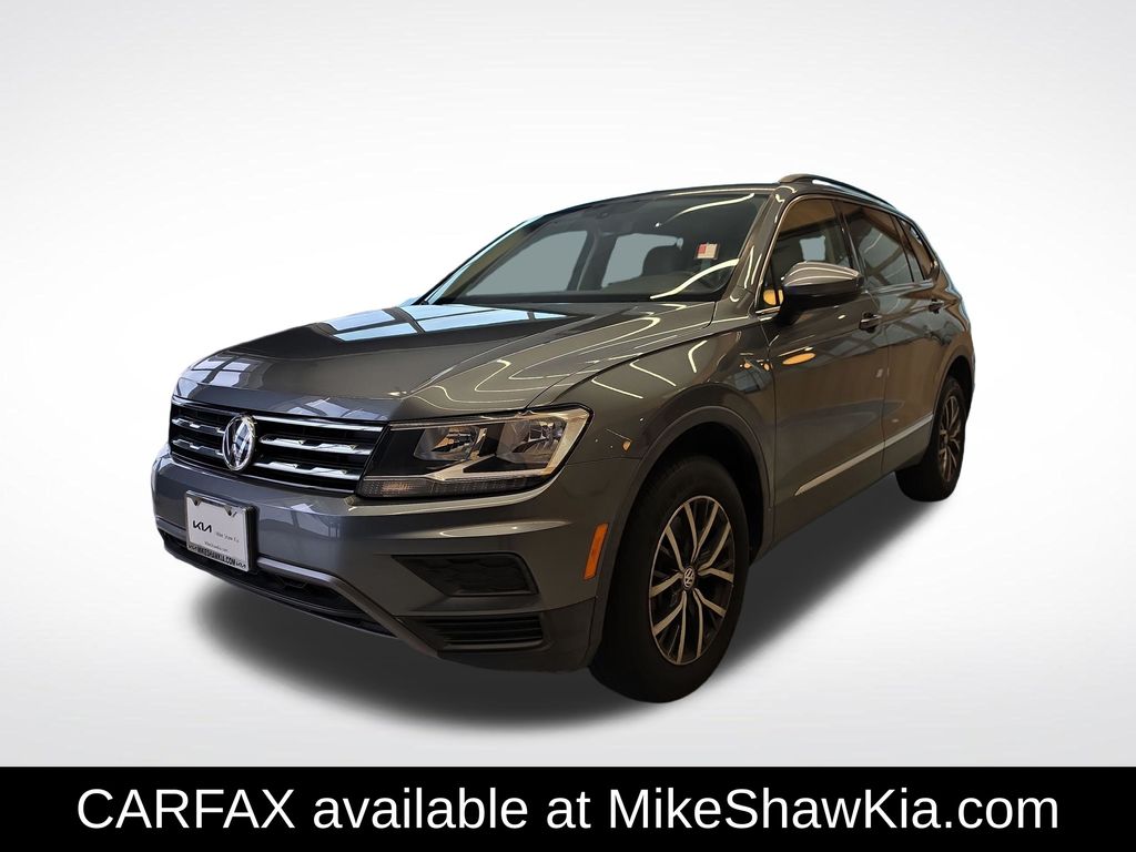 Platinum Gray Metallic 2020 Volkswagen Tiguan SUV / Crossover All-Wheel Drive 8-Speed Automatic