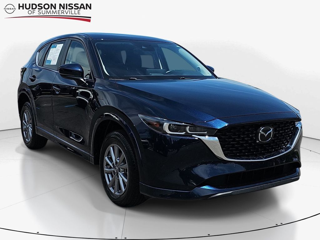 Deep Crystal Blue Mica 2024 Mazda CX-5 SUV / Crossover All-Wheel Drive 6-Speed Automatic