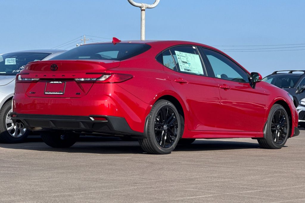 New 2026 Red Toyota SE image 5