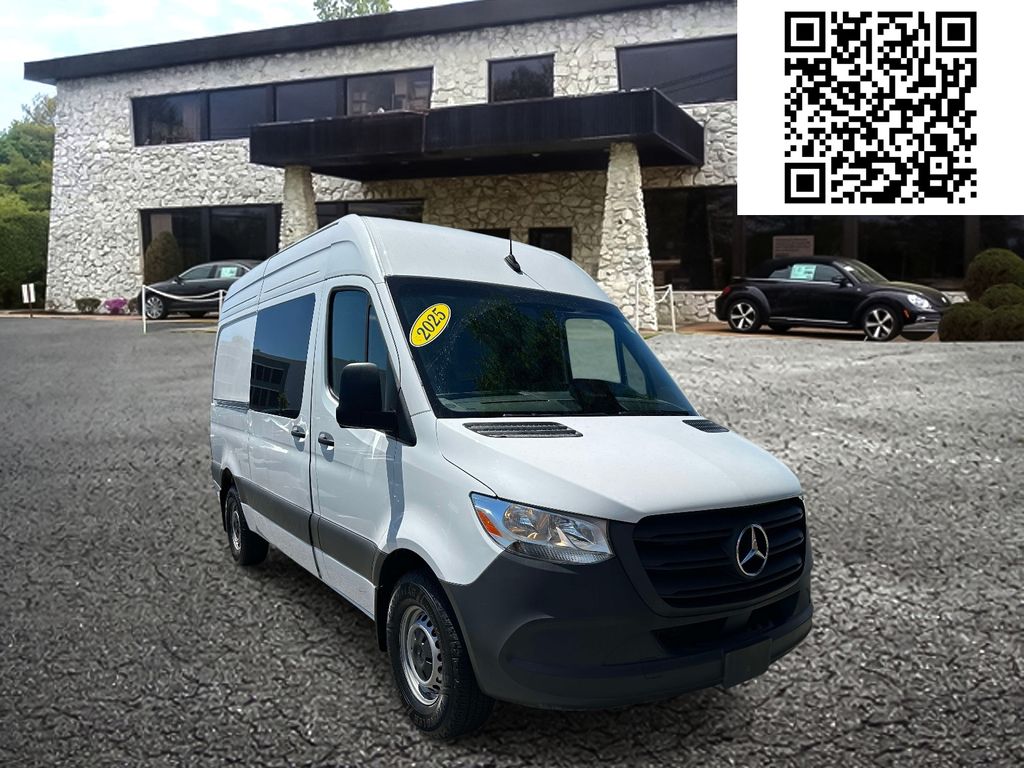 Gray (Grey White) 2025 Mercedes-Benz Sprinter Van 9-Speed Automatic