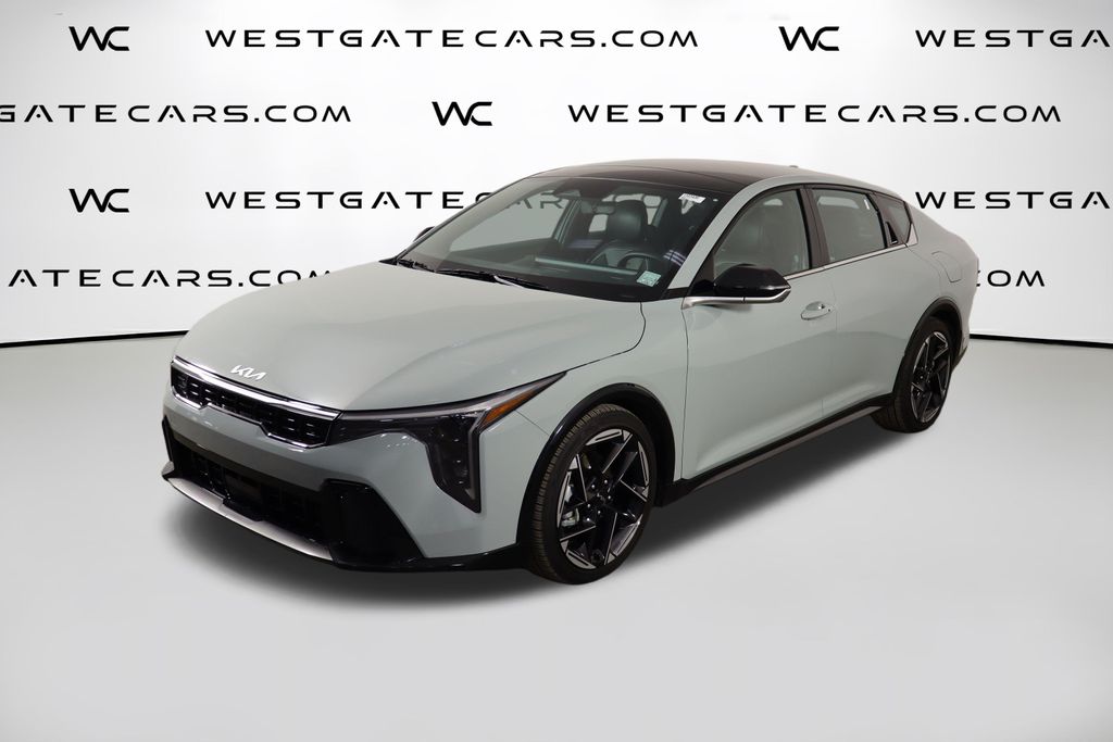 Morning Haze 2025 Kia K4 Sedan Front-Wheel Drive Continuously Variable Transmission