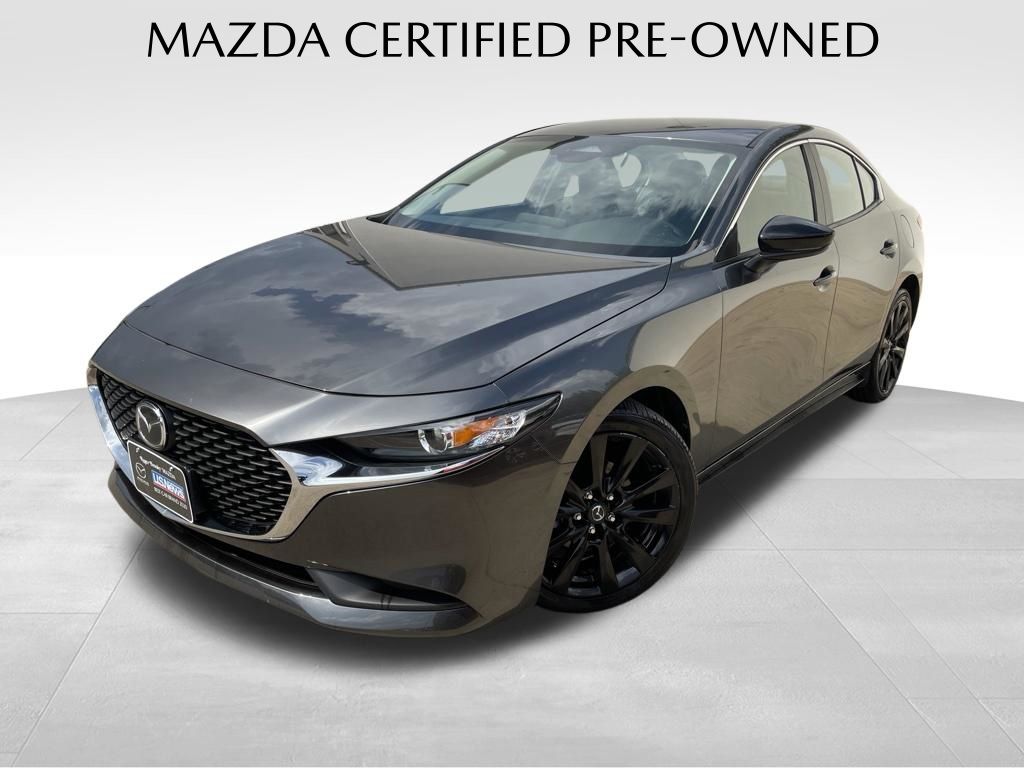 Machine Gray Metallic 2025 Mazda MAZDA3 Sedan Front-Wheel Drive 6-Speed Automatic