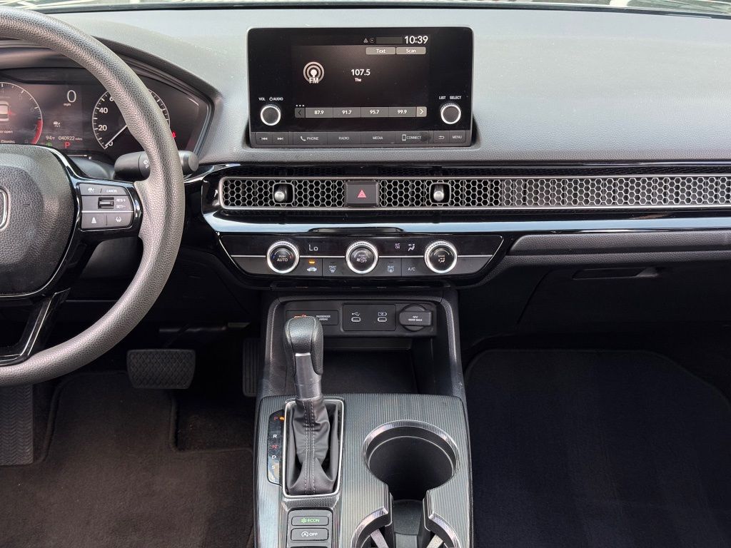 2025 Honda Civic LX Black at Baytown Hyundai