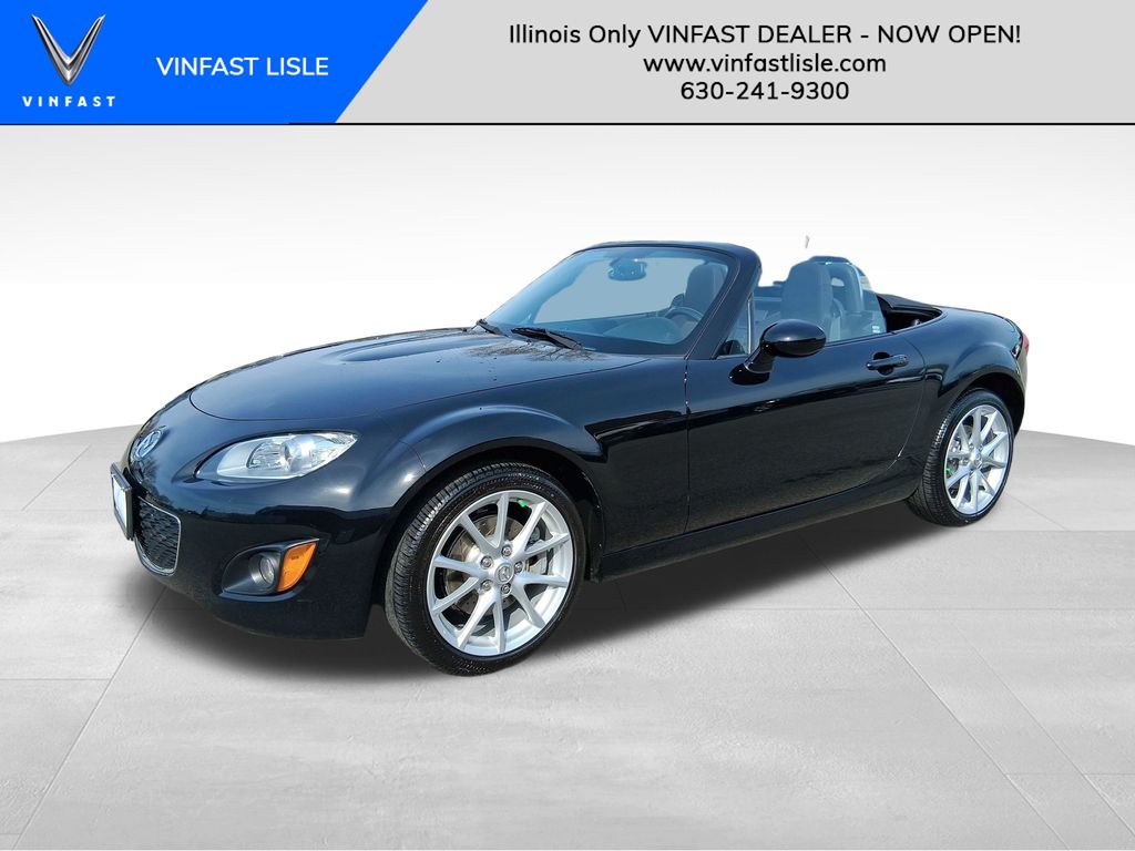 Brilliant Black Clearcoat 2009 Mazda MX-5 Miata Touring Convertible Rear-Wheel Drive 6-Speed Manual