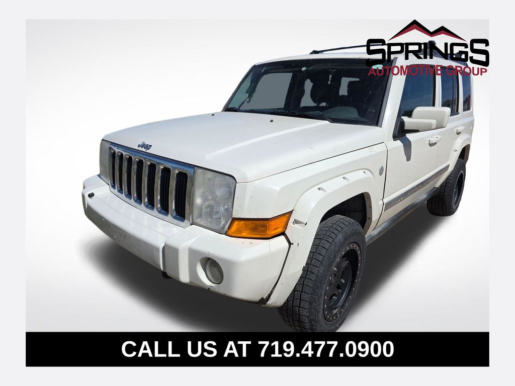 Stone White Clearcoat 2010 Jeep Commander Limited 4WD SUV / Crossover Four-Wheel Drive 5-Speed Automatic