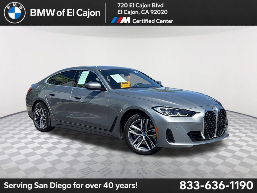 Skyscraper Gray Metallic 2022 BMW 4 Series Coupe Rear-Wheel Drive 8-Speed Automatic