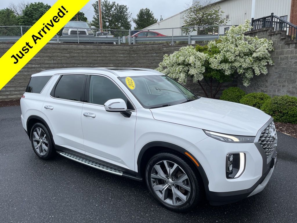 Hyper White 2022 Hyundai Palisade SEL AWD SUV / Crossover All-Wheel Drive 8-Speed Automatic