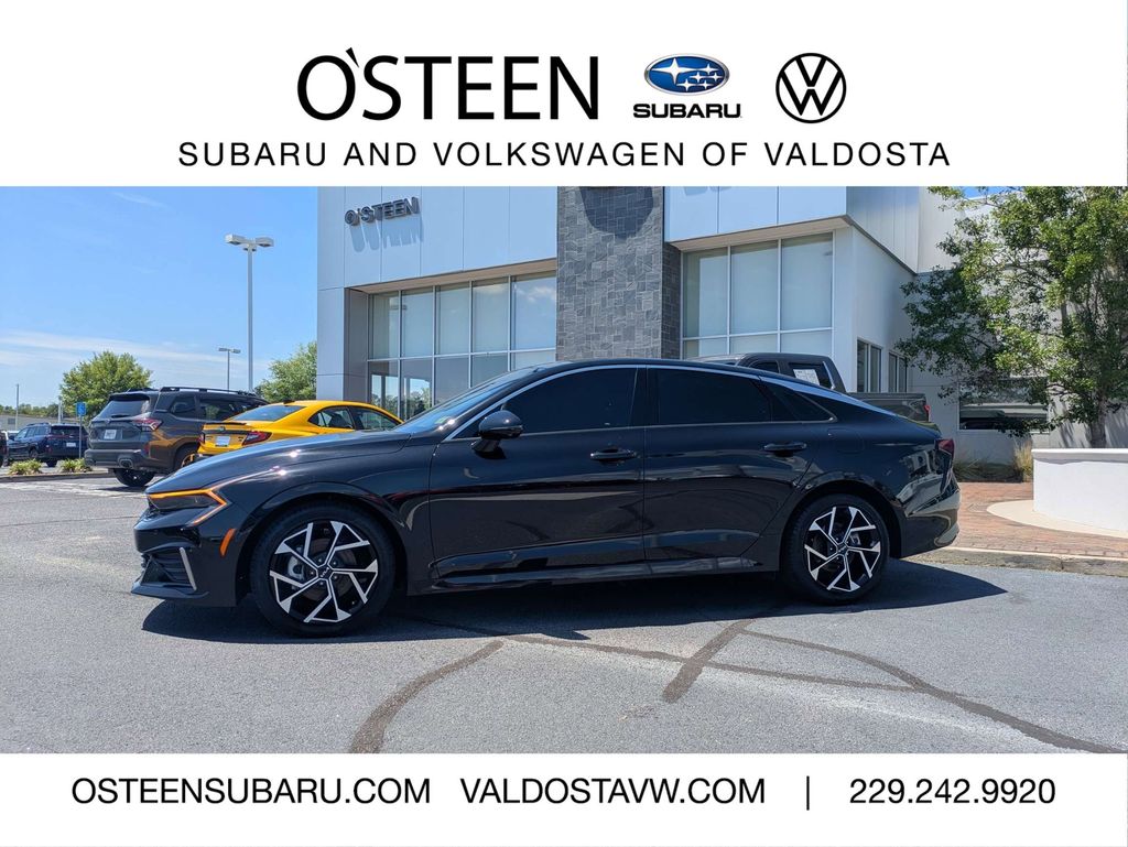 Aurora Black Pearl 2026 Kia K5 EX FWD Sedan Front-Wheel Drive 8-Speed Automatic