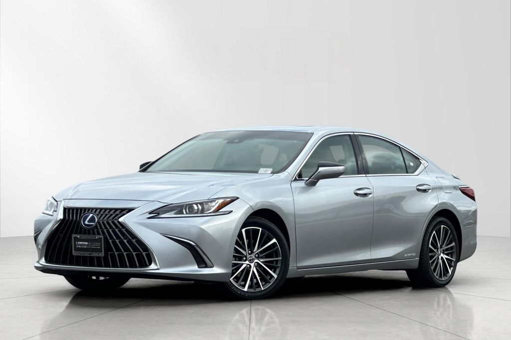 Iridium 2022 Lexus ES Hybrid Sedan Front-Wheel Drive Continuously Variable Transmission