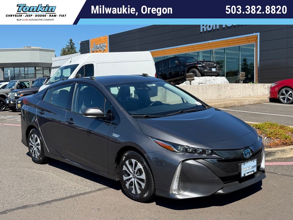 Magnetic Gray Metallic 2020 Toyota Prius Prime Hatchback Front-Wheel Drive Continuously Variable Transmission