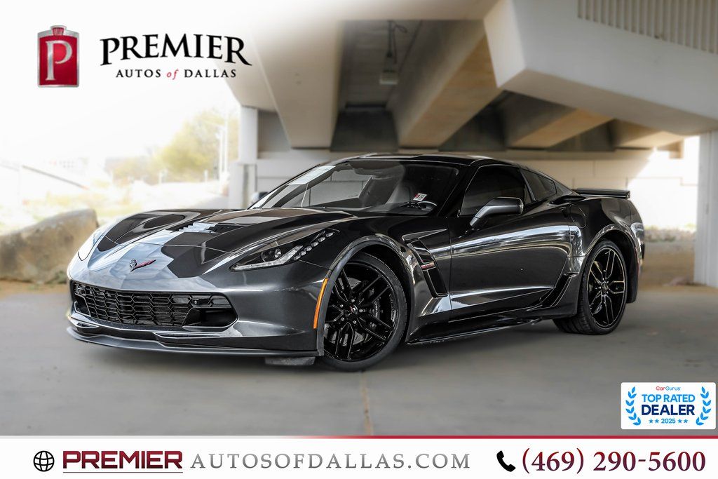Watkins Glen Gray Metallic 2017 Chevrolet Corvette Grand Sport 2LT Coupe RWD Coupe Rear-Wheel Drive 8-Speed Automatic