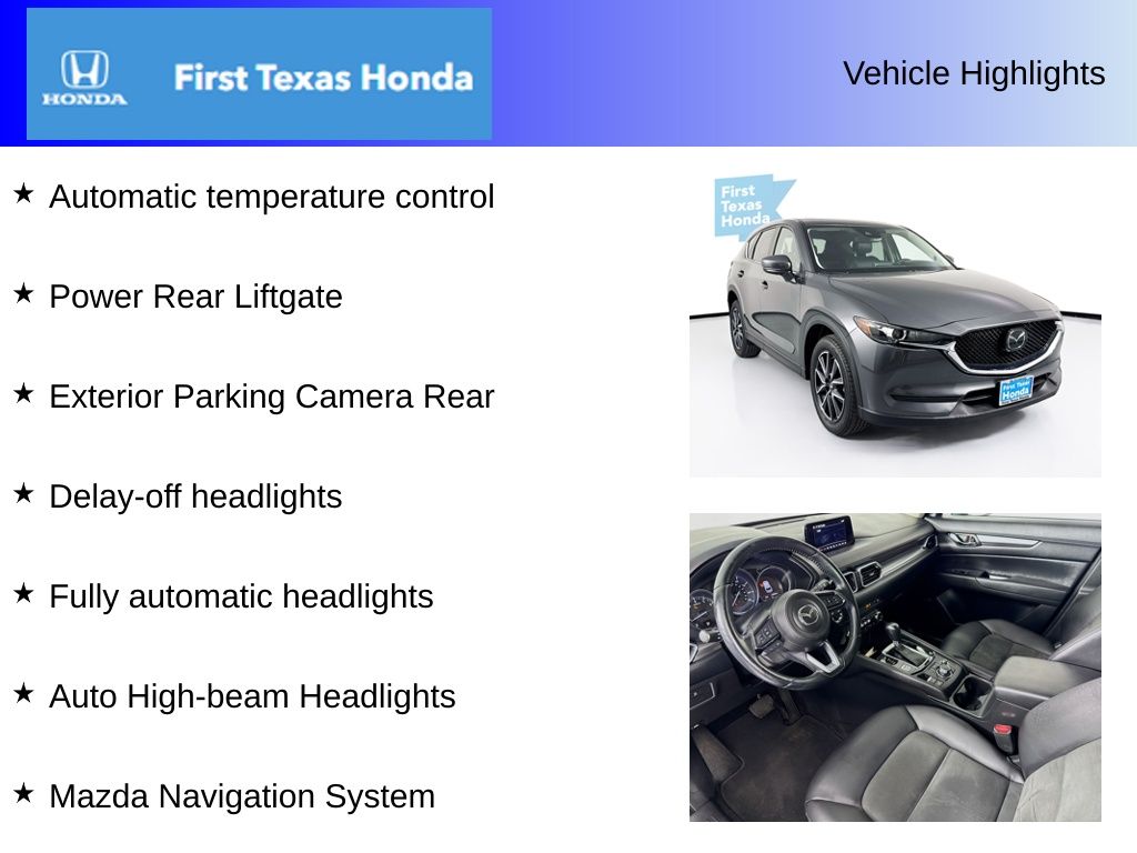 Used Car 2018 Mazda Cx-5  Touring For Sale Under $15,000 In Austin, Texas