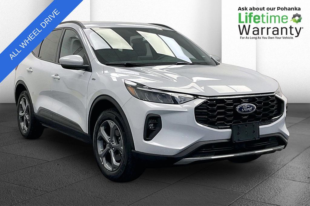 Silver Metallic 2025 Ford Escape ST-Line Select AWD SUV / Crossover All-Wheel Drive 8-Speed Automatic