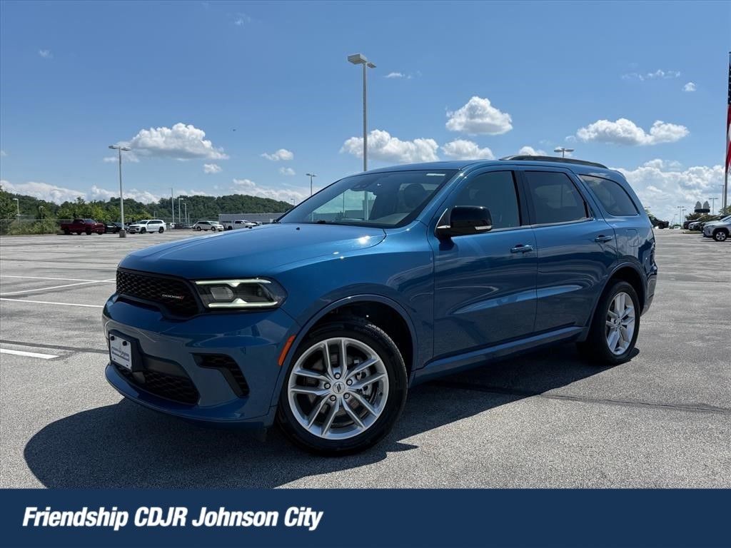Blue (Frostbite Pearlcoat) 2024 Dodge Durango GT Plus AWD SUV / Crossover All-Wheel Drive 8-Speed Automatic