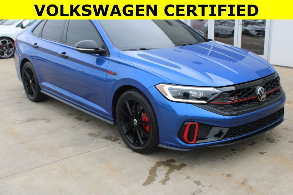 Rising Blue Metallic 2024 Volkswagen Jetta GLI 40th Anniversary Edition FWD Sedan Front-Wheel Drive 7-Speed Dual Clutch