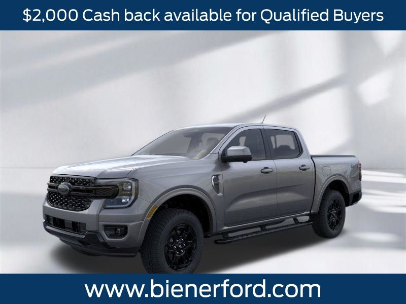 Carbonized Gray Metallic 2026 Ford Ranger Pickup Truck Four-Wheel Drive Automatic