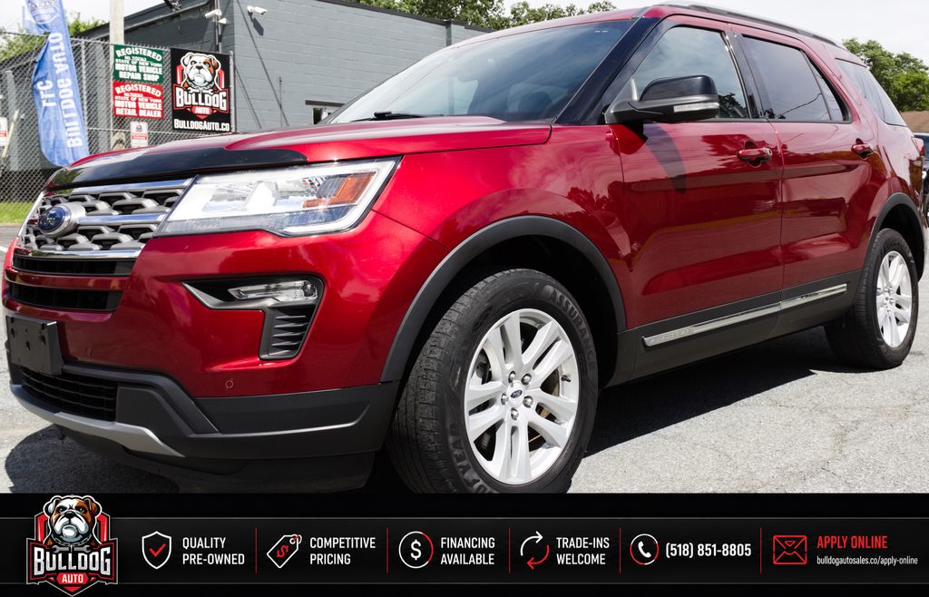 Ruby Red Metallic 2018 Ford Explorer SUV / Crossover All-Wheel Drive 6-Speed Automatic