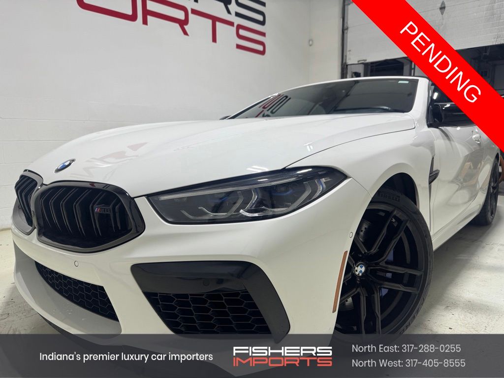 Alpine White 2024 BMW M8 Convertible All-Wheel Drive 8-Speed Automatic