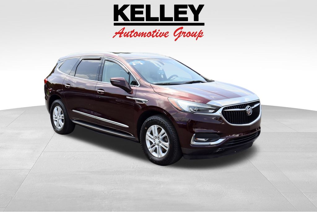Black Cherry Metallic 2018 Buick Enclave SUV / Crossover Front-Wheel Drive 9-Speed Automatic