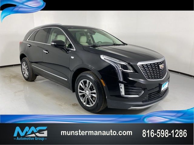 Stellar Black Metallic 2021 Cadillac XT5 Premium Luxury FWD SUV / Crossover Front-Wheel Drive 9-Speed Automatic