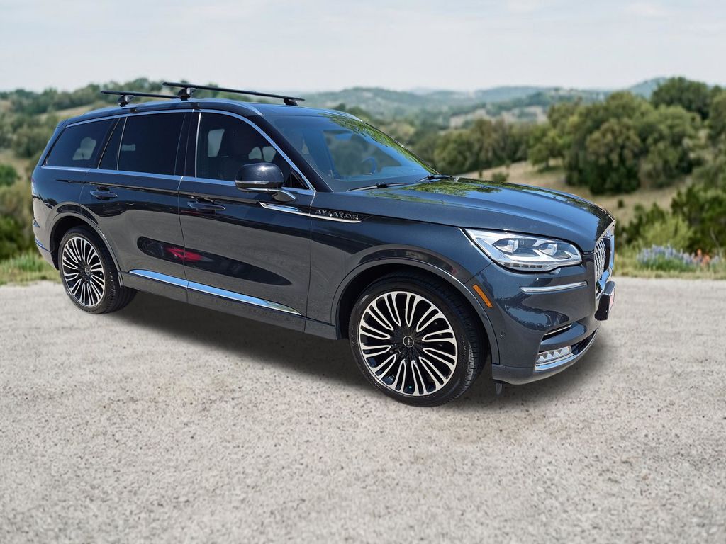 Blue Metallic 2023 Lincoln Aviator Black Label AWD SUV / Crossover All-Wheel Drive Automatic