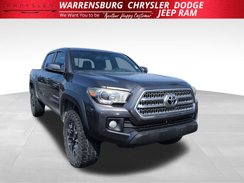 Magnetic Gray Metallic 2017 Toyota Tacoma Pickup Truck Four-Wheel Drive 6-Speed Automatic