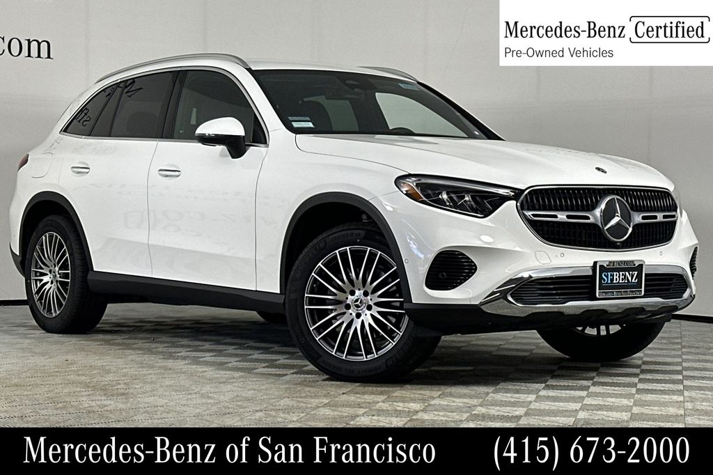 Polar White 2026 Mercedes-Benz GLC SUV / Crossover Rear-Wheel Drive 9-Speed Automatic