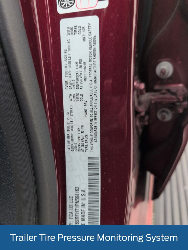 2023 Delmonico Red Pearlcoat Ram 1500 Limited 4X4 Truck