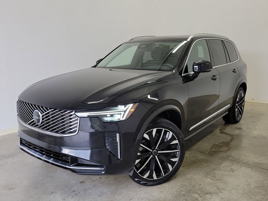 Onyx Black Metallic 2025 Volvo XC90 B6 Plus Bright Theme 7-Passenger AWD SUV / Crossover All-Wheel Drive Automatic