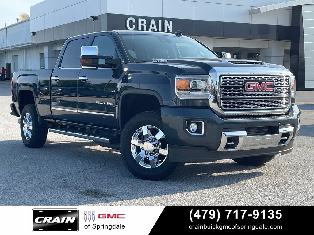 Dark Slate Metallic 2019 GMC Sierra 3500HD Pickup Truck Four-Wheel Drive 6-Speed Automatic