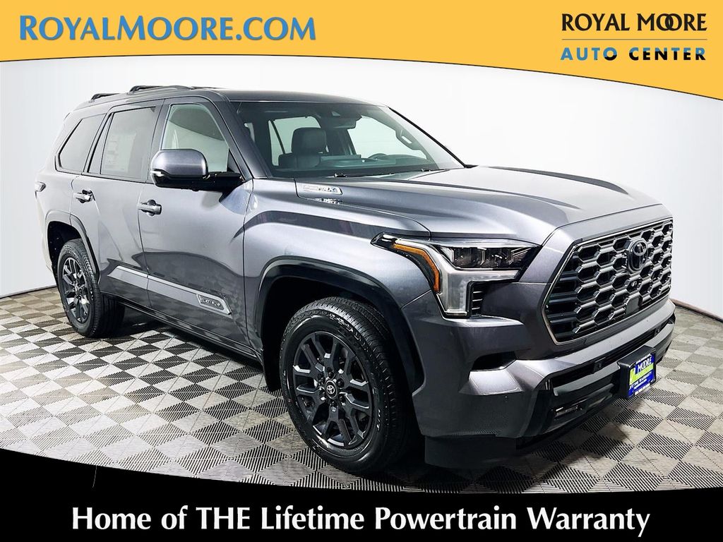Magnetic Gray Metallic 2026 Toyota Sequoia SUV / Crossover Four-Wheel Drive Automatic