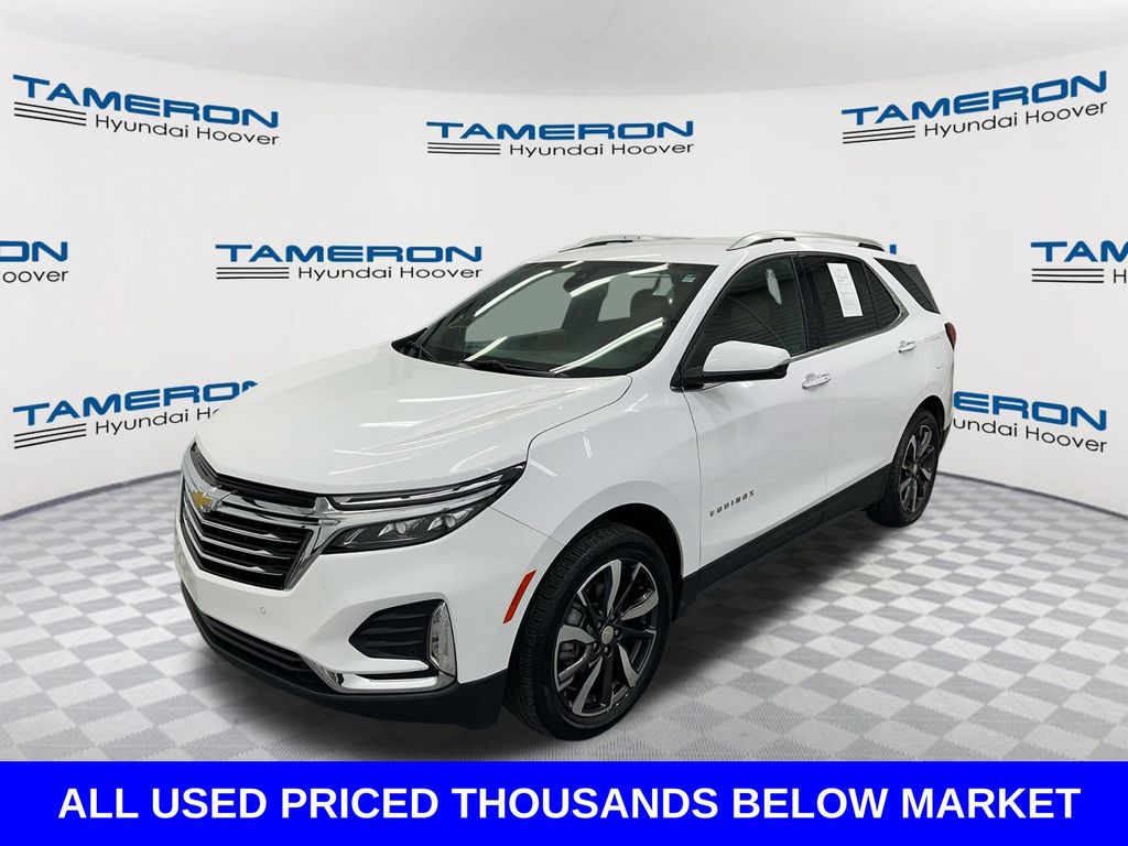 Summit White 2023 Chevrolet Equinox Premier FWD with 1LZ SUV / Crossover Front-Wheel Drive 6-Speed Automatic Overdrive