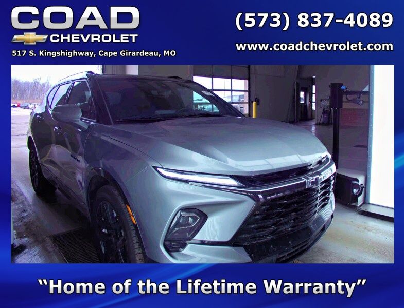 Sterling Metallic 2023 Chevrolet Blazer RS FWD SUV / Crossover Front-Wheel Drive 9-Speed Automatic Overdrive