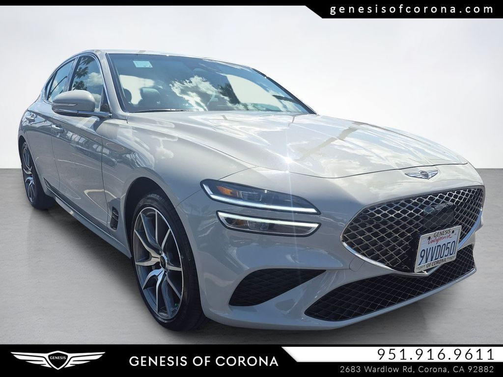 Gray 2026 Genesis G70 2.5T Standard AWD Sedan All-Wheel Drive 8-Speed Automatic