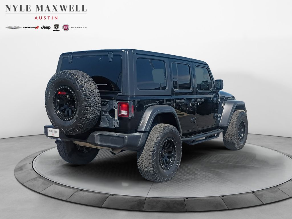 Used Car 2019 Jeep Wrangler  Unlimited Sport S For Sale Under $20,000 In Austin, Texas